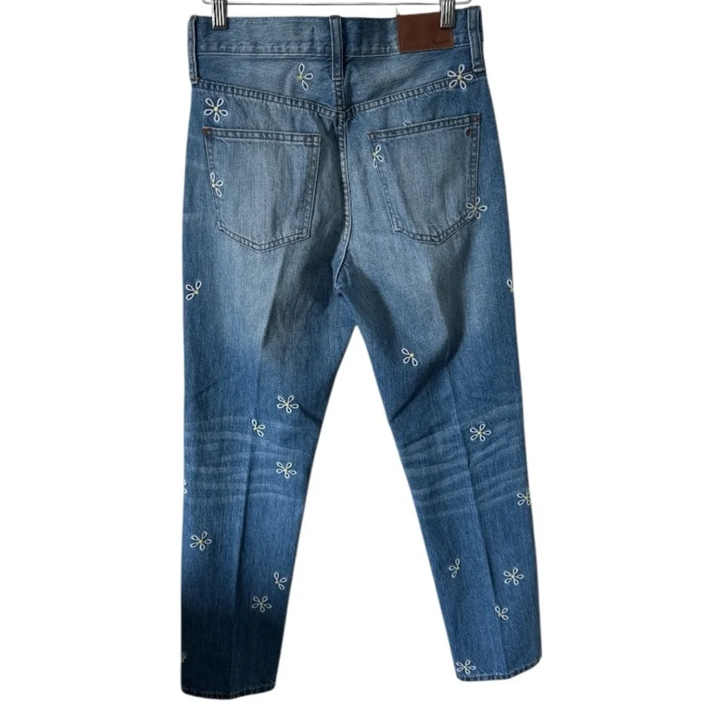Madewell The Perfect Summer Jean: Daisy Embroidered Edition - Picture 6 of 8